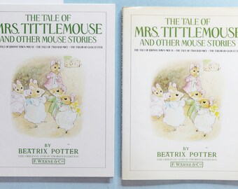 Beatrix Potter - Oversize Volume of Four Mouse Tales - Lovely Illustrations