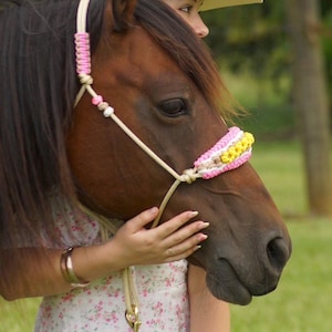 Soft Rope Halter - Woven Blossom Set