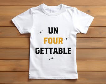 4th Birthday Shirt Boy: UnFOURgettable Fourth Birthday Gift