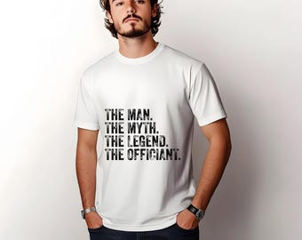 Wedding Officiant Gifts: Cotton Wedding Officiant Shirt & Sweatshirt