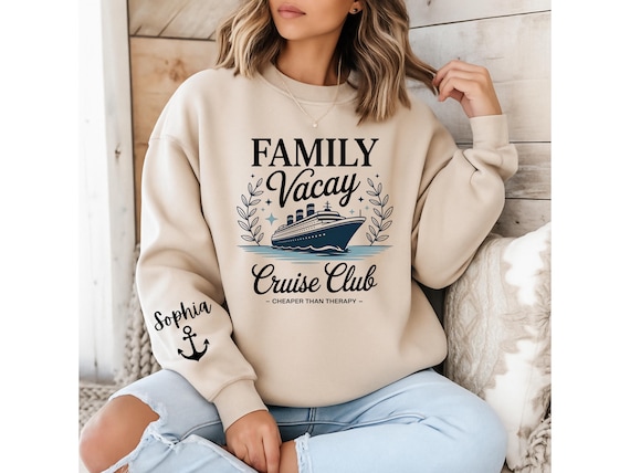 Cruising Alaska Sweatshirt: Family Cruise Trip Shirt, Vacation T-Shirt