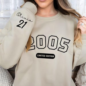 Custom 21st Birthday Gifts for Her: Cotton Twenty-First Birthday Shirt for Daughter