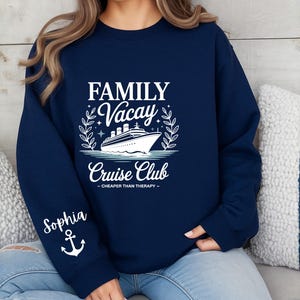 Cruising Alaska Sweatshirt: Family Cruise Trip Shirt, Vacation T-Shirt image 8