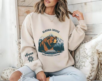 Custom Alaska Cruise 2025 T-Shirt: Family Group Trip Matching Shirts