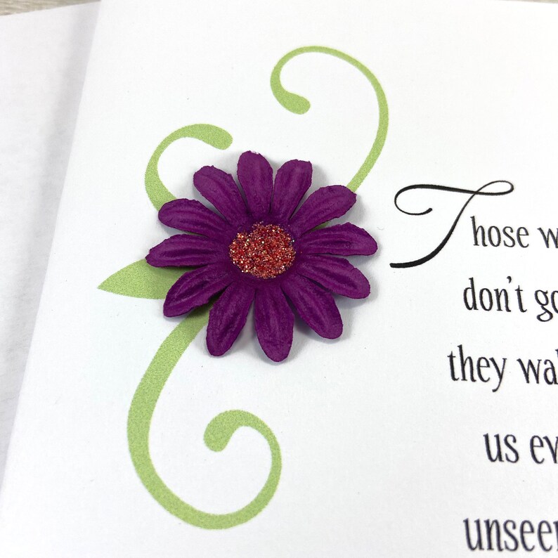 Floral Sympathy Card Sorry for Your Loss Condolence Etsy