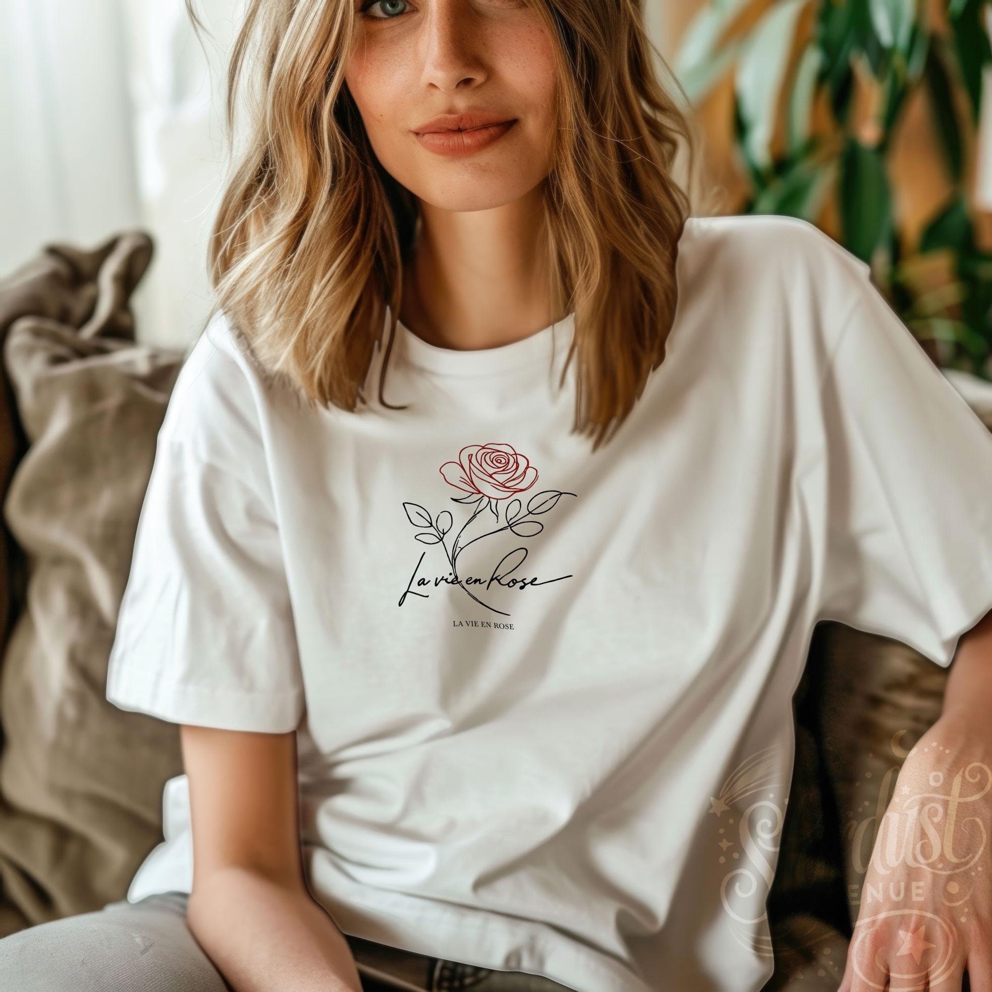 ★THE GREATEST★La Vie en Rose Tee La Vie En Rose Shirt - Etsy