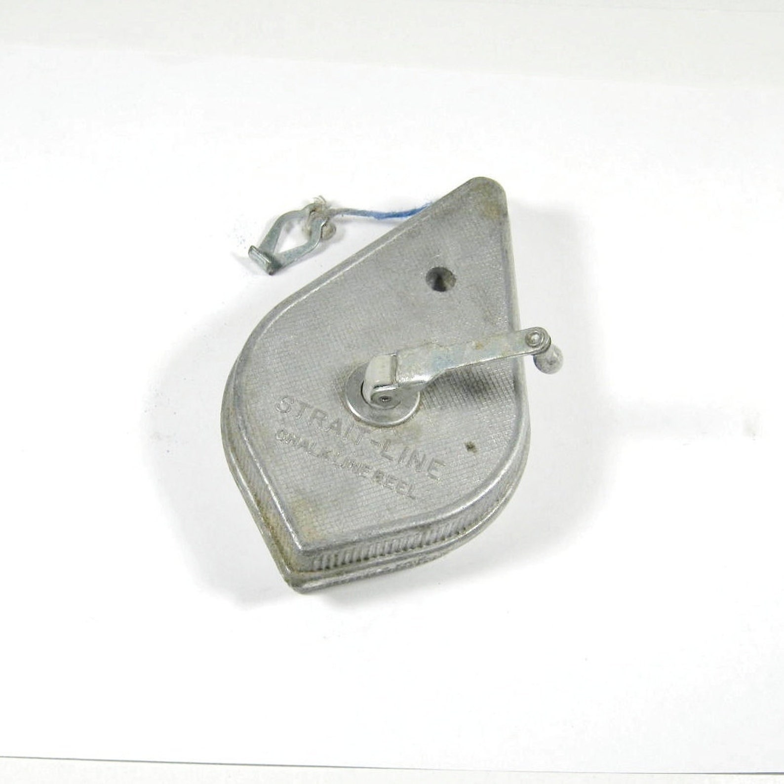 strait line chalk line reel plumb bob