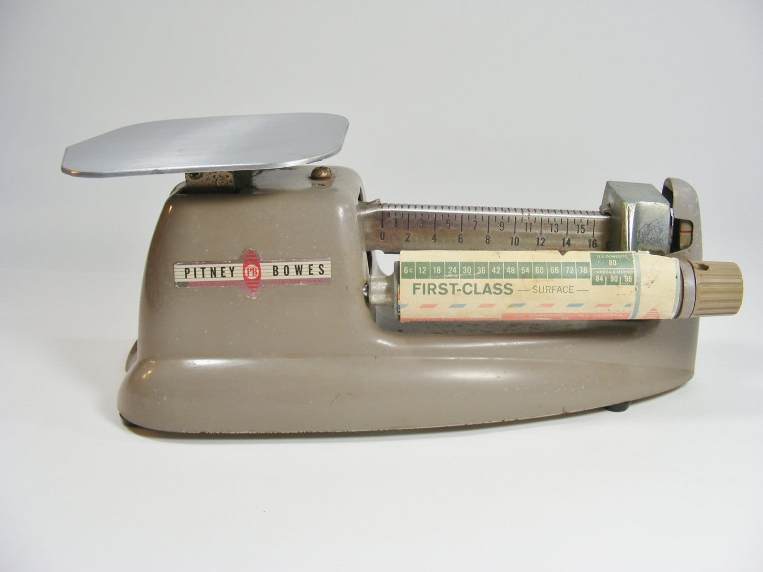 Vintage Pitney Bowes postage scale 1960's Postal Scale Etsy