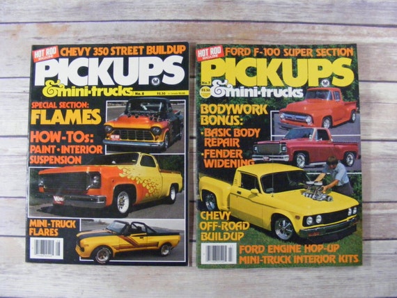 Hot Rod Magazin Pickup Mini Trucks 1980 Viel 2 Magazine