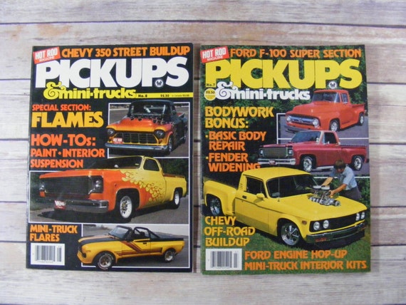 Hot Rod Magazin Pickup Mini Trucks 1980 Viel 2 Magazine