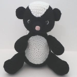 Crocheted Skunk