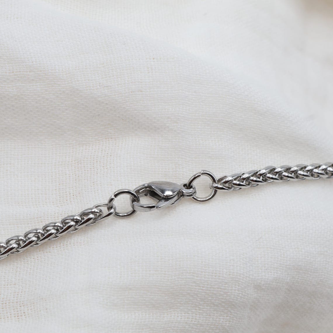 Stainless Steel St. Jude Necklace | Large Men's Medal Necklace | Mens ...