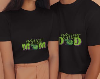 Excellent Hulk Dad and Mom Shirt for fans,Avengers Dan and Mom shirt,Marvel Dad and Mom tees,Gift for Dad and Mom