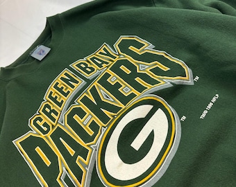 Vintage 1996 Green Bay Packers Green Crewneck (XXL)