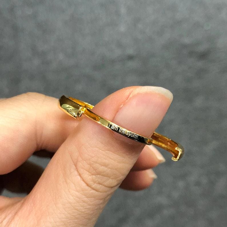 Hidden Message Ring - Etsy