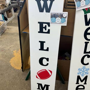 Custom Hand-Painted Wood Fall Porch Sign: 12&quot;x48&quot; or 60&quot;