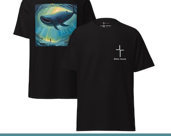 Jonah and the Whale Christian T-Shirt - Bible Story Tee