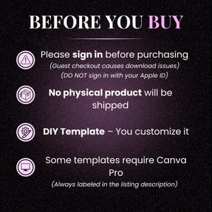 Lash Tech QR Code Business Card Template, Editable Canva Design (Digital Download) image 6
