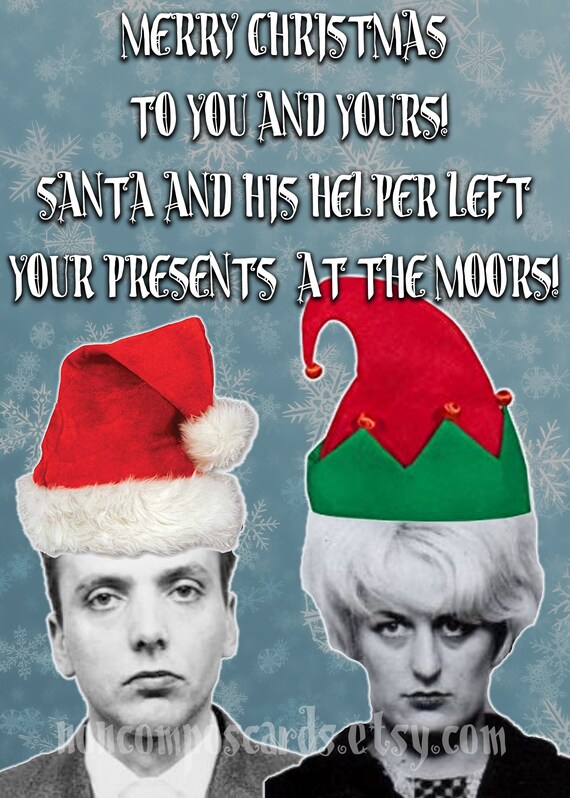 Ian Brady Myra Hindley Tarjeta De Navidad Etsy Espana