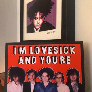 The Cure Valentine Robert Smith Goth Alternative Love
