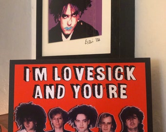 The Cure Valentine Robert Smith Goth Alternative Love