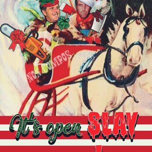 Henry Lee Lucas und Ottis Toole Weihnachtskarte