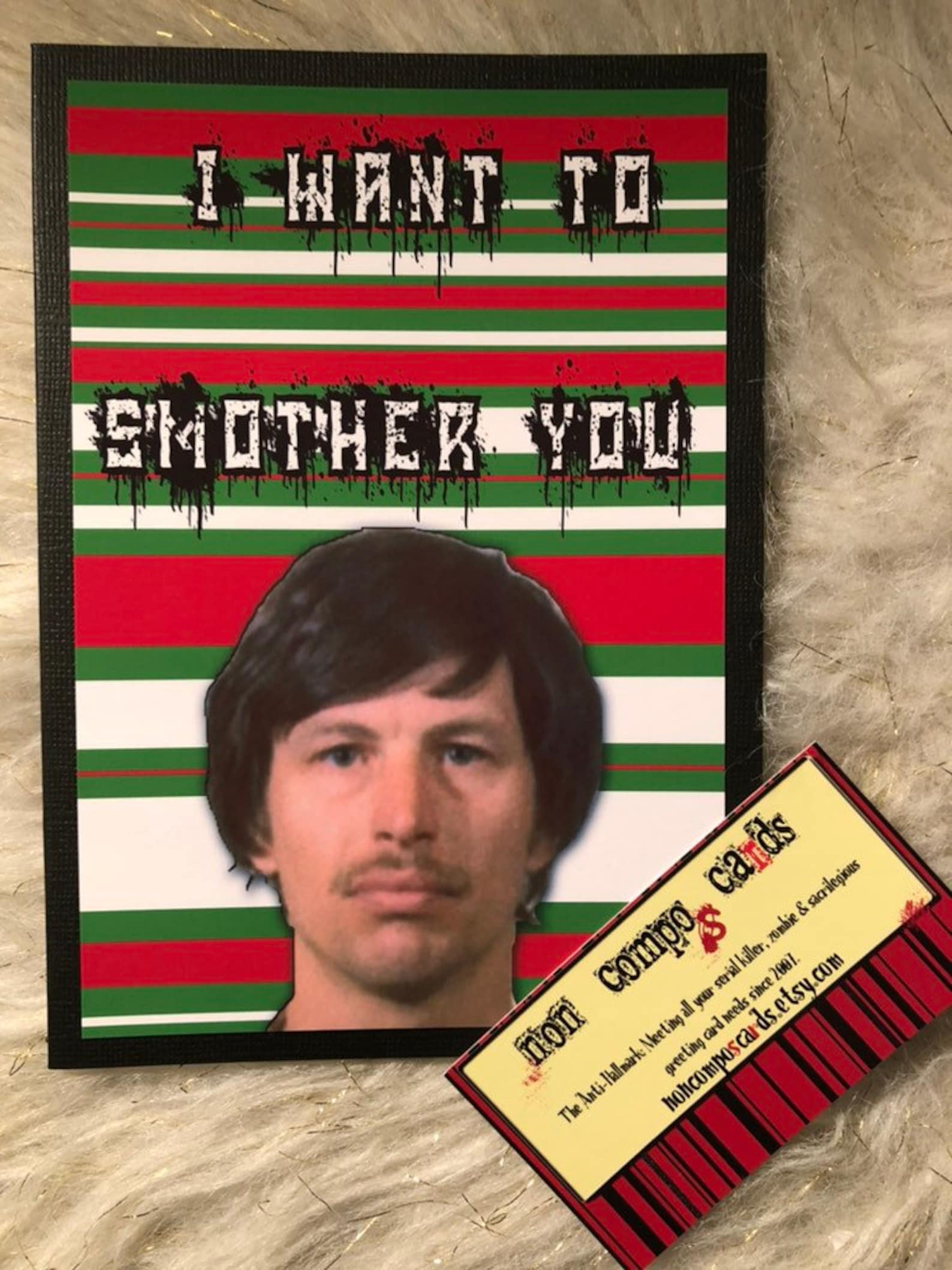 Gary Ridgway Green River Serial Killer Christmas Card Etsy