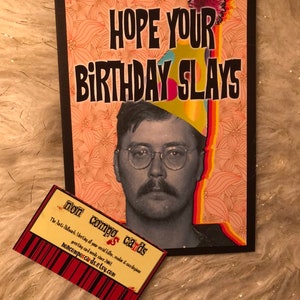 Ed Kemper Carte d’anniversaire true crime