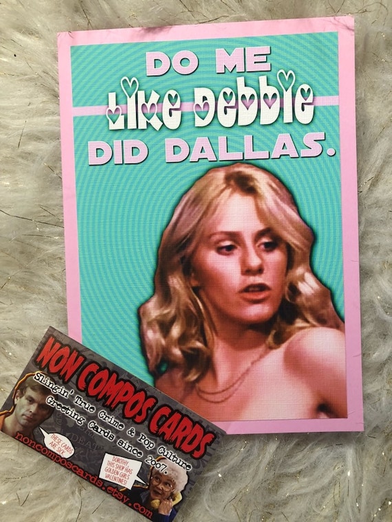 Debbie Does Dallas Valentine Card - Etsy