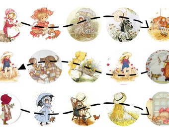 Holly Hobby 1 Zoll Kreise Digitaler Download