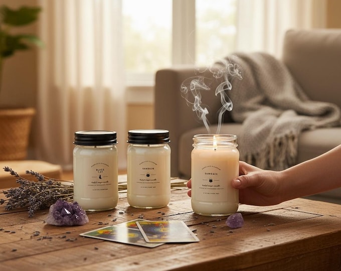 Featured listing image: Herbal Magic 100% Soy Candles