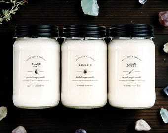 Herbal Magic 100% Soy Candles