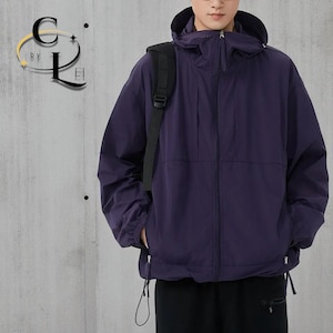 Lichtgewicht uniseks jack | Waterdichte windjack | Casual outdoor-streetwear | Ademende reisoutfit | Modieus laagjesstuk
