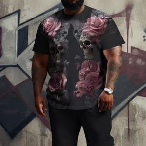 Oversized Floral Tee | Loose Fit T Shirt | Daily Wear | Minimal Streetwear Style

This Oversized Floral Tee features a relaxed loose-fit silhouette with detailed floral design that adds a clean and stylish accent to a simple everyday look.