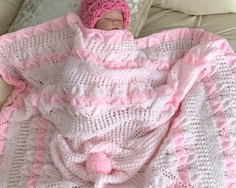PINK BAMBINO pdf baby shawl
