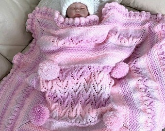 Buy PAULINE Baby Blanket Knitting Pattern Pdf Only Online in India