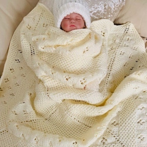 LULLABY baby blanket pattern pdf