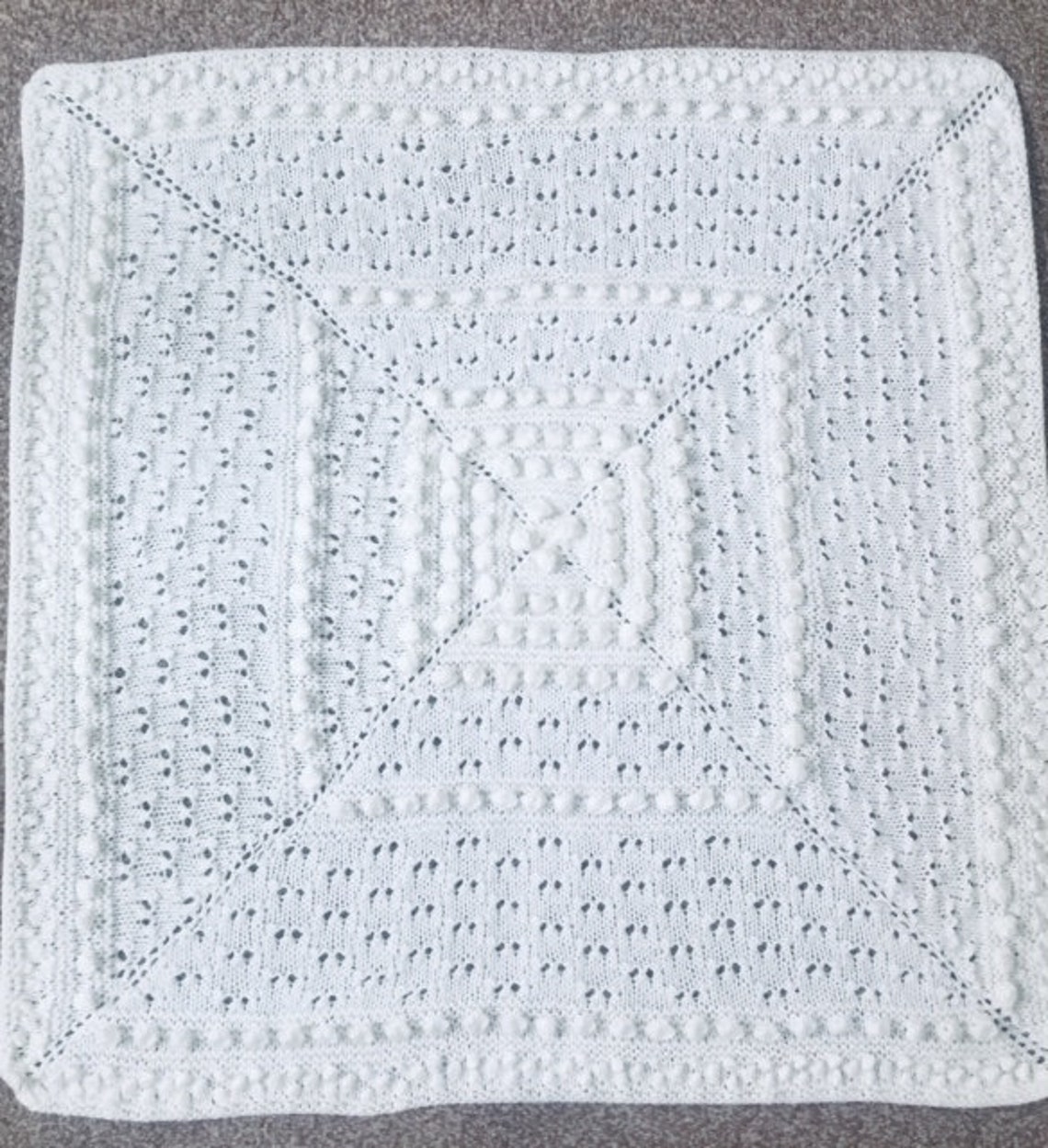Sweet Pea Baby Blanket Knitting Pattern PDF Only - Etsy