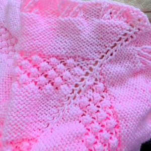 ROSETTE Baby Blanket Pattern Pdf - Etsy