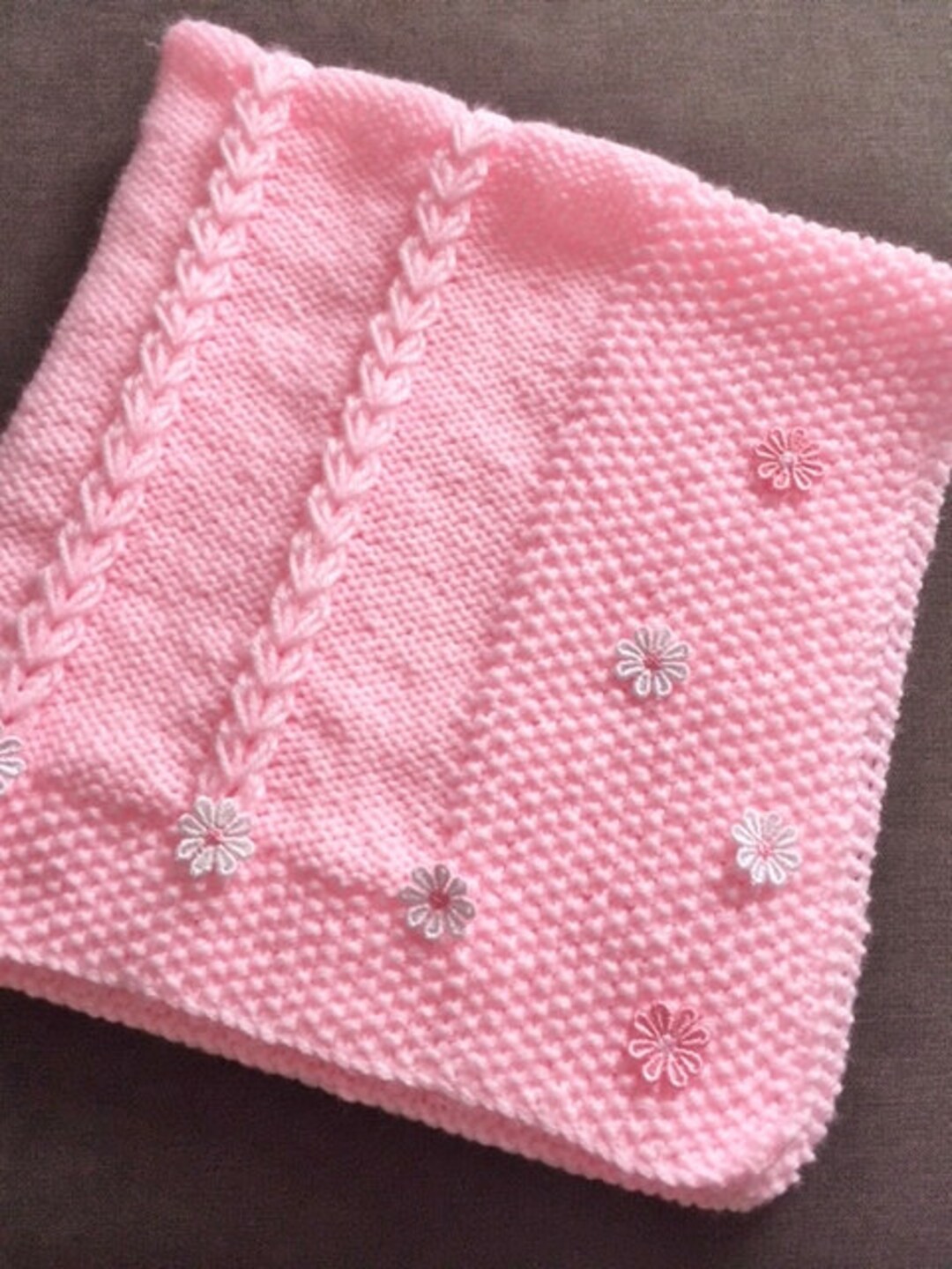 DAISY Baby Blanket Etsy