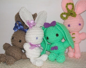 Bun Bun Bunnies knitting pattern pdf