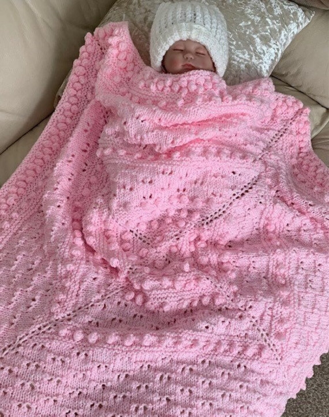 Sweet Pea Baby Blanket Knitting Pattern PDF Only - Etsy