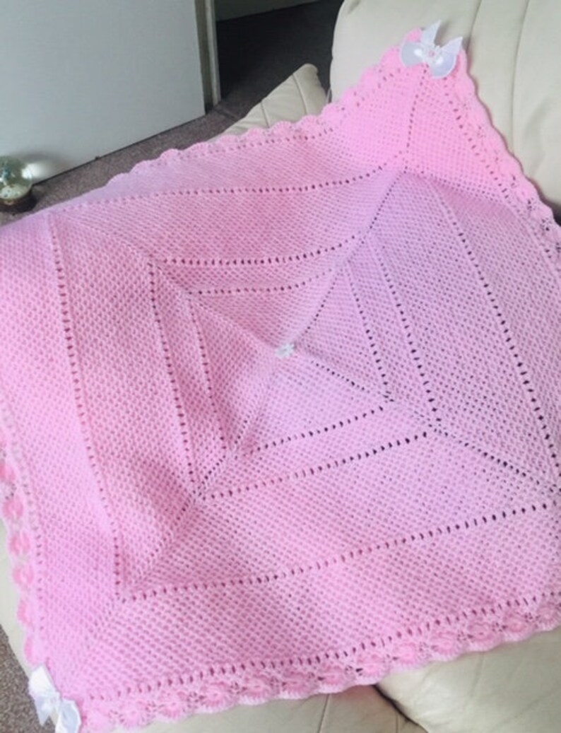 HOPE Baby Blanket Knitting Pattern PDF Only Etsy UK