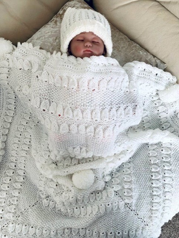 The Summer Fairy Baby Blanket Knitting Pattern Pdf Etsy Canada