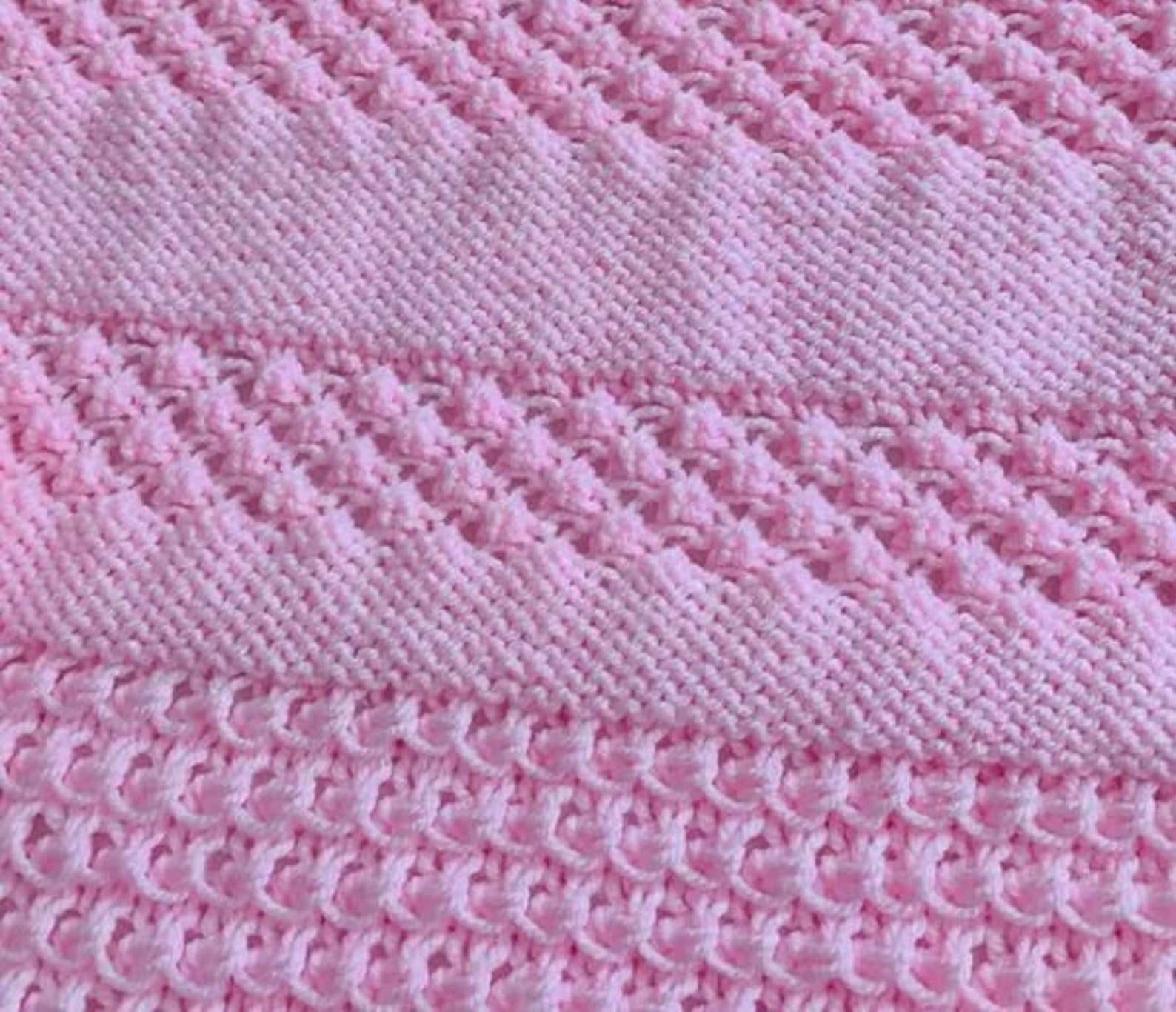 ROSETTE Baby Blanket Pattern Pdf Etsy
