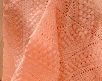 FAIRYTALE baby blanket knitting pattern pdf English only