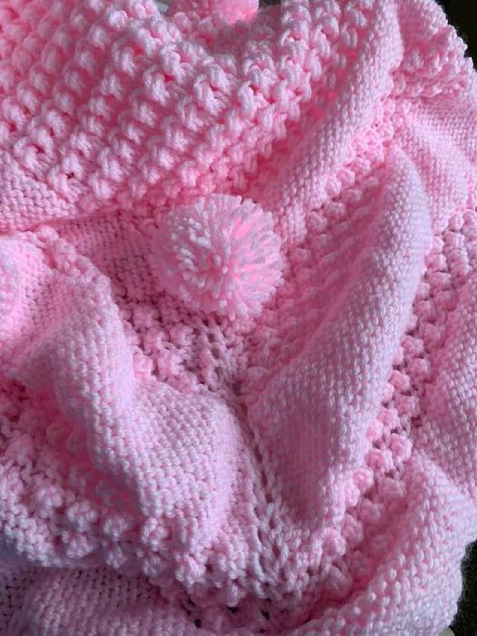 ROSETTE Baby Blanket Pattern Pdf Etsy