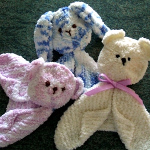 Cuddle Blankie Knitting Pattern pdf