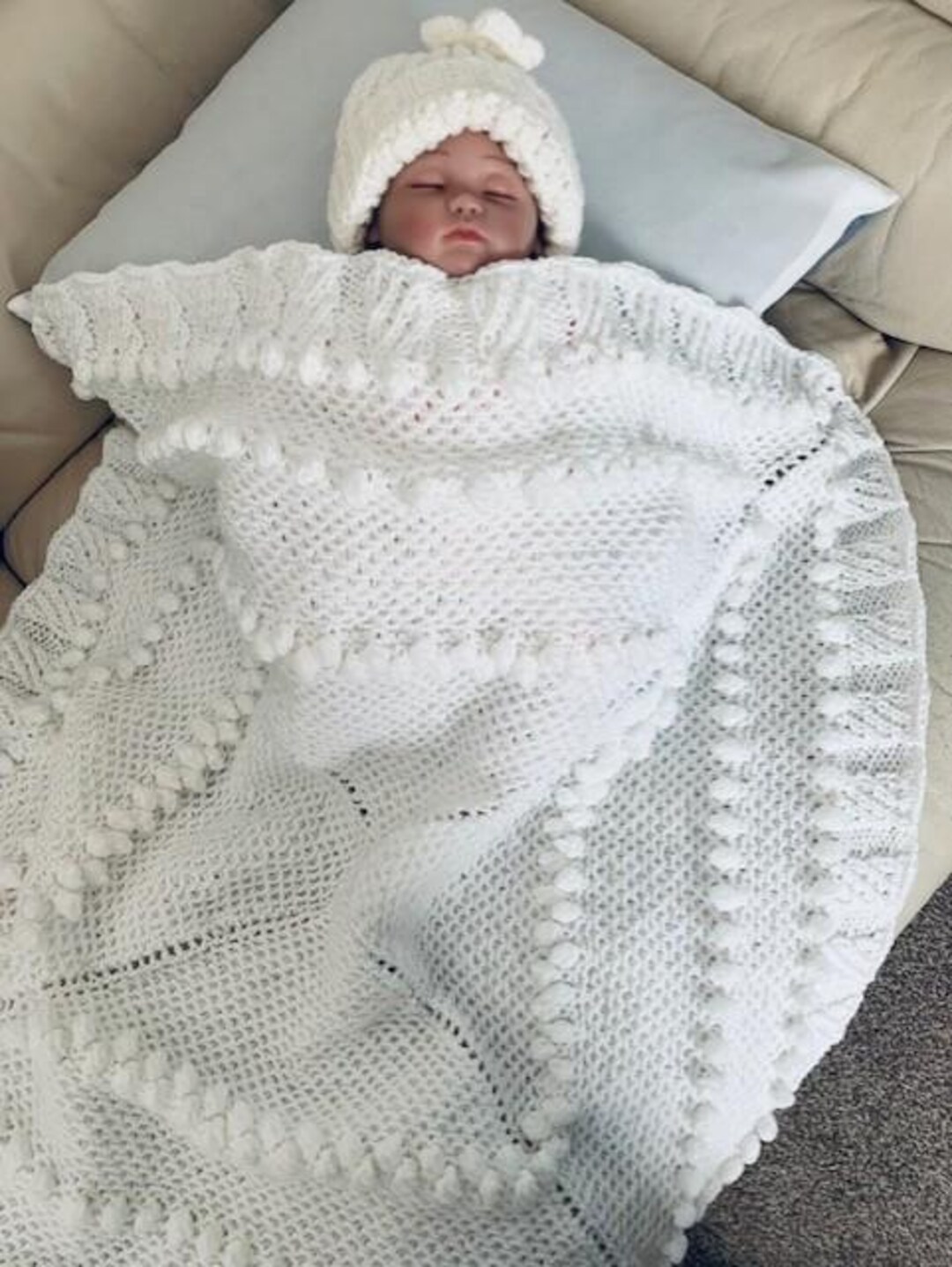 Sweet Little Baby Knitting Pattern for Baby Blanket Pdf - Etsy