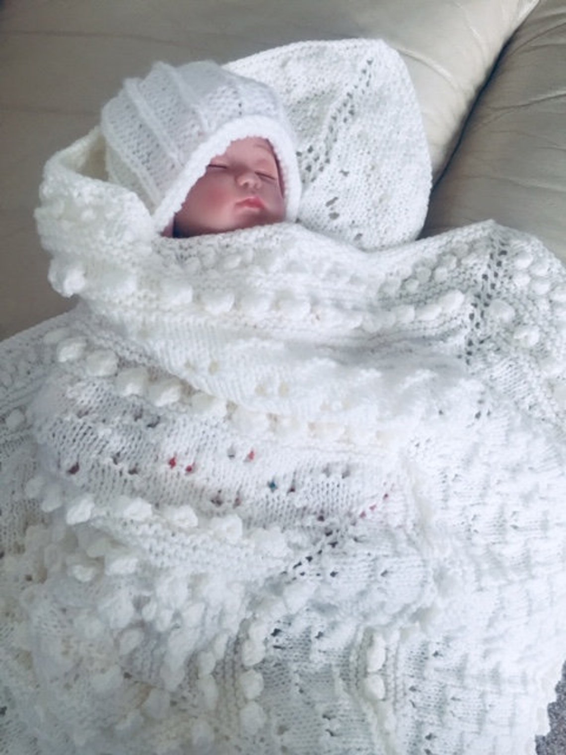 Sweet Pea Baby Blanket Knitting Pattern PDF Only Etsy